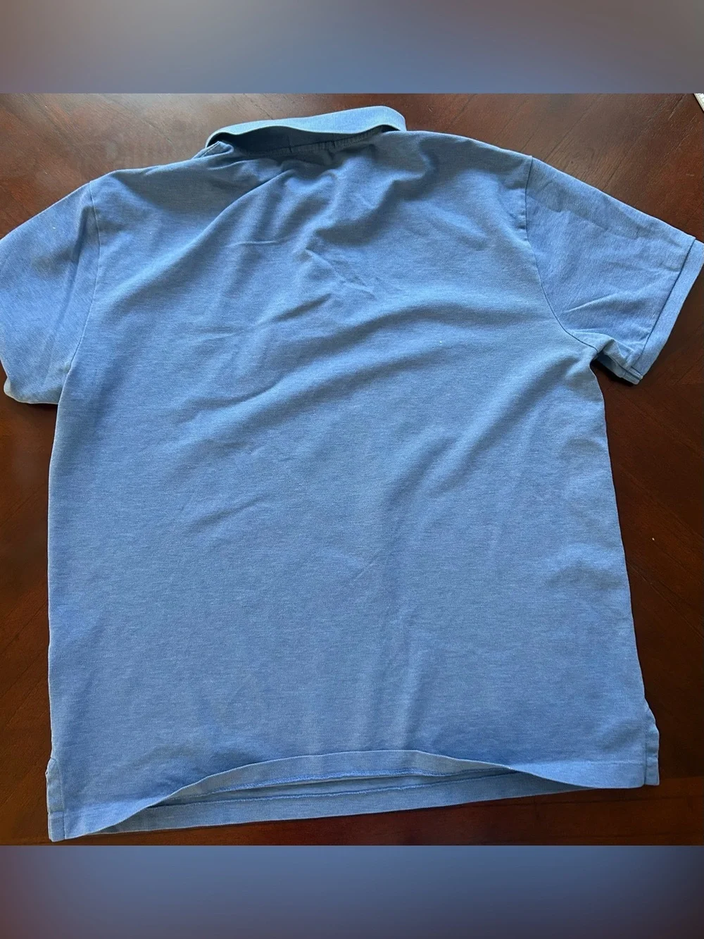 Ralph Lauren Men's Sky Blue Short-Sleeve Polo size L SLIM FIT